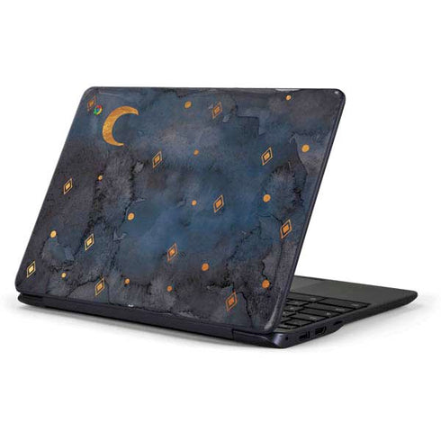 Moon and Stars Samsung Chromebook Skin