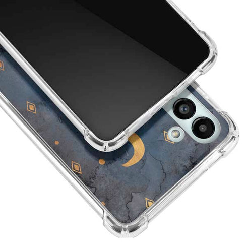 Moon and Stars Galaxy A13 5G Clear Case