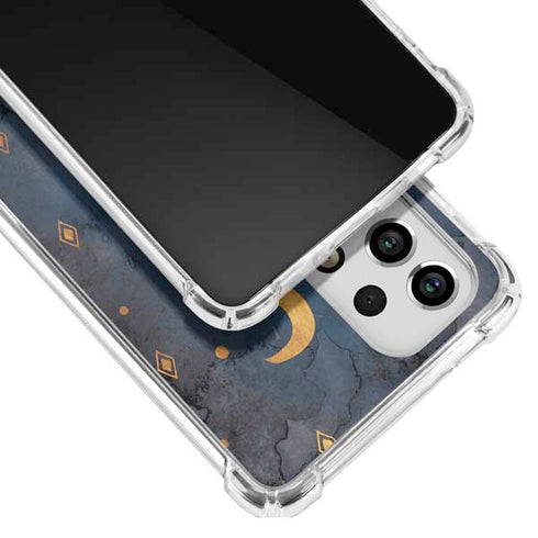 Moon and Stars Galaxy A53 5G Clear Case