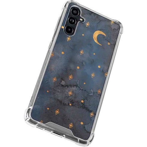 Moon and Stars Galaxy A54 5G Clear Case