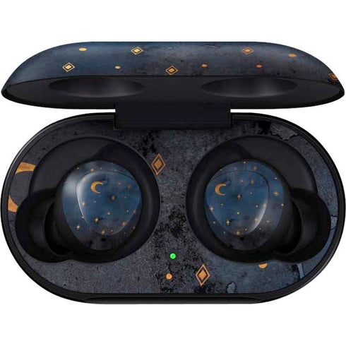 Moon and Stars Galaxy Buds Skin