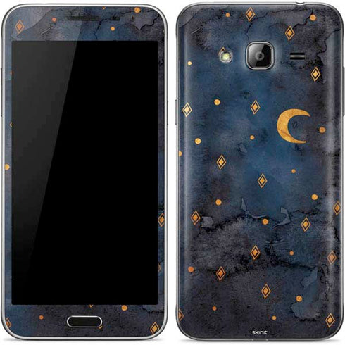 Moon and Stars Galaxy J3 Skin