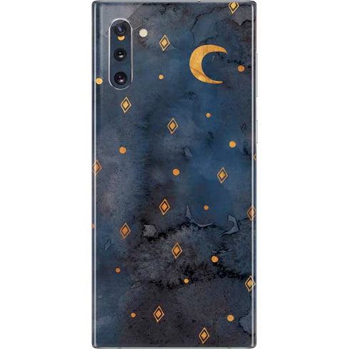 Moon and Stars Galaxy Note 10 Skin