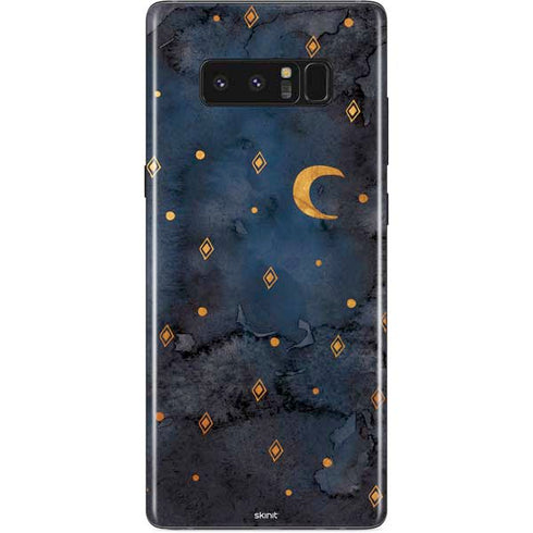 Moon and Stars Galaxy Note 8 Skin