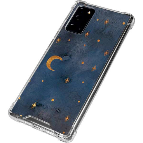 Moon and Stars Galaxy Note20 5G Clear Case