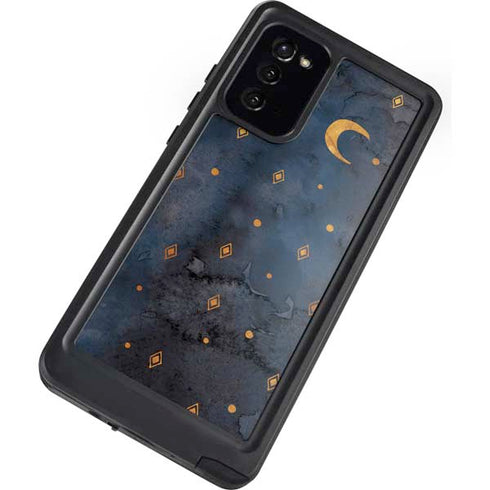 Moon and Stars Galaxy Note20 5G Waterproof Case