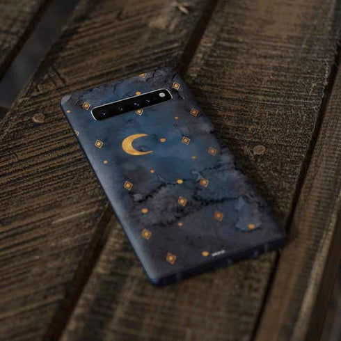 Moon and Stars Galaxy S10 Plus Skin