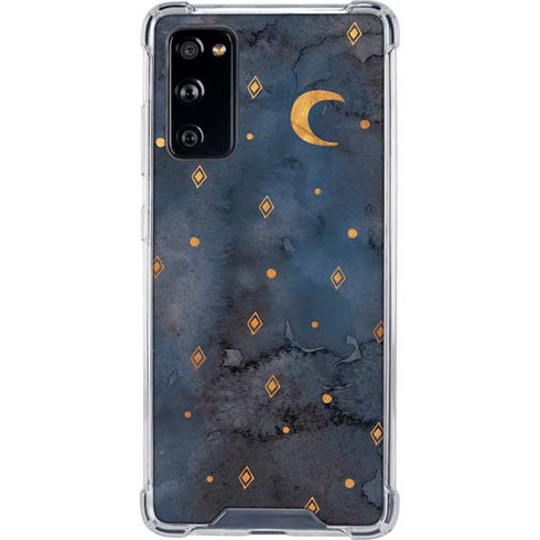 Moon and Stars Galaxy S20 FE Clear Case