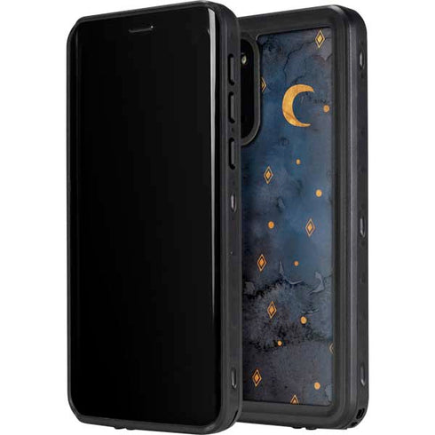Moon and Stars Galaxy S20 Plus Waterproof Case