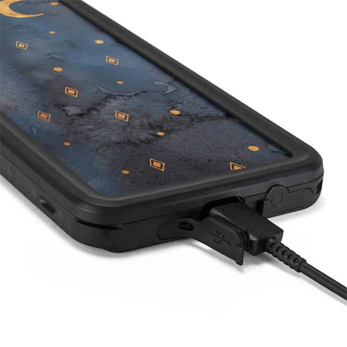 Moon and Stars Galaxy S20 Plus Waterproof Case