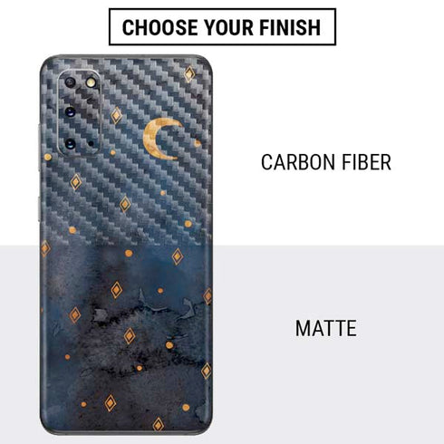 Moon and Stars Galaxy S20 Skin