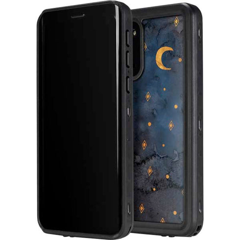 Moon and Stars Galaxy S20 Waterproof Case