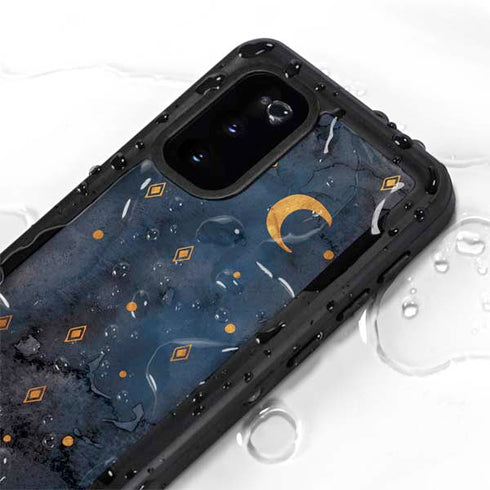 Moon and Stars Galaxy S20 Waterproof Case