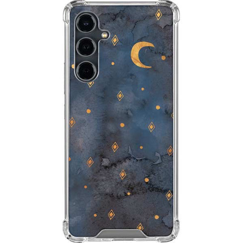 Moon and Stars Galaxy S23 FE Clear Case