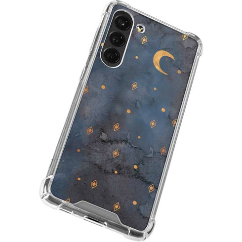 Moon and Stars Galaxy S23 Plus Clear Case