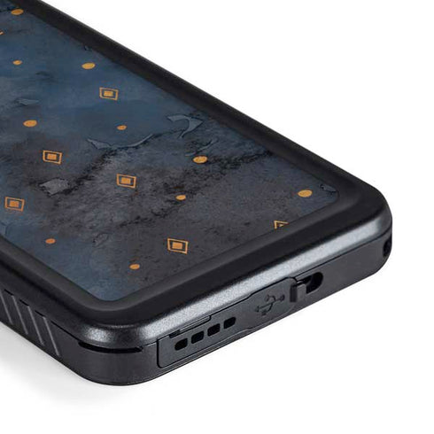 Moon and Stars Galaxy S23 Waterproof Case