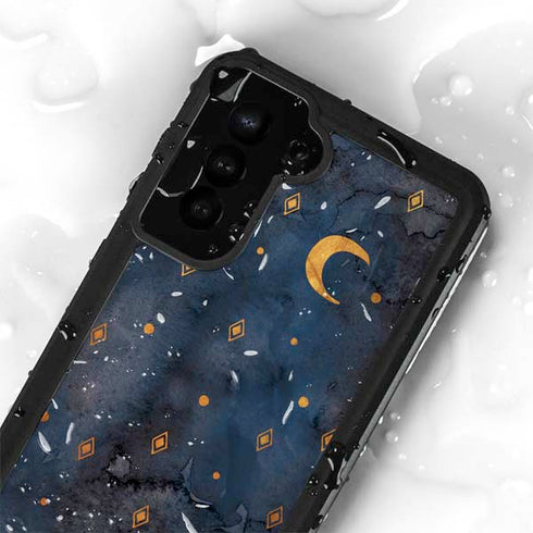 Moon and Stars Galaxy S23 Waterproof Case