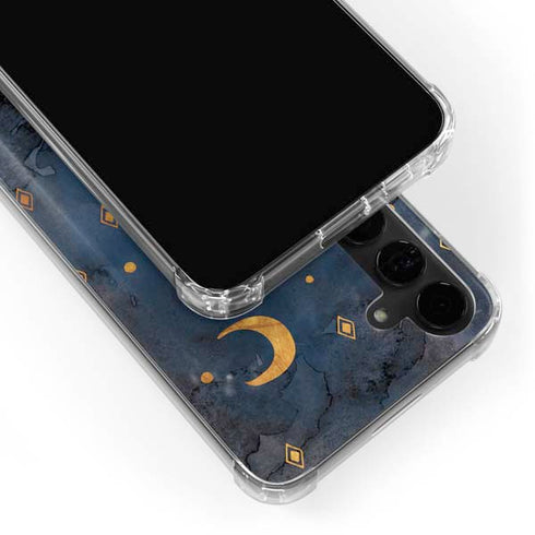 Moon and Stars Galaxy S24 Plus Clear Case