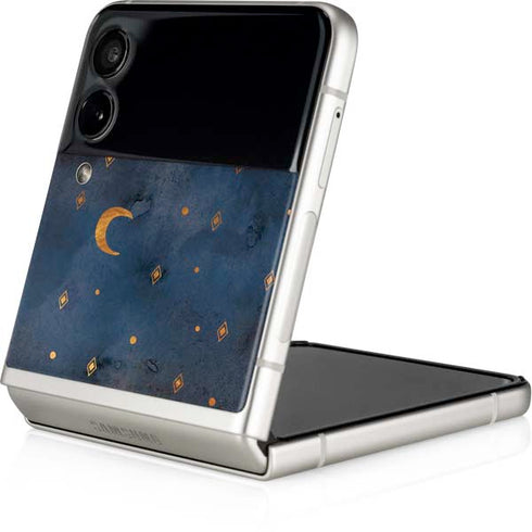 Moon and Stars Galaxy Z Flip3 5G Skin