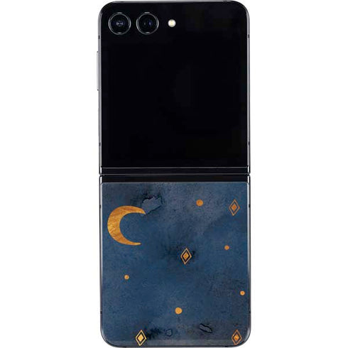 Moon and Stars Galaxy Z Flip5 5G Skin