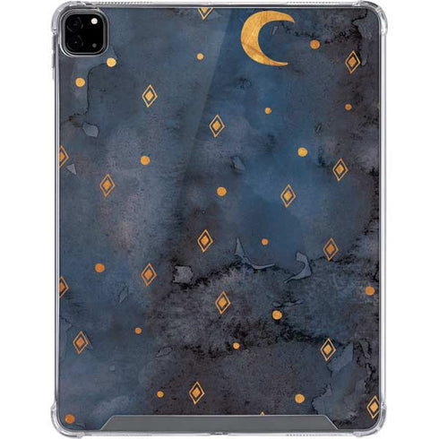 Moon and Stars iPad Pro 12.9in (2020) Clear Case
