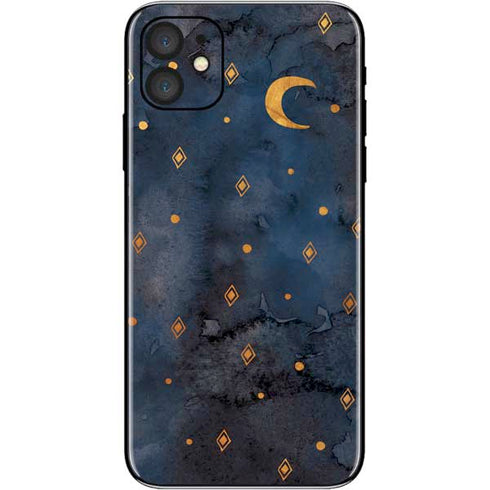 Moon and Stars iPhone 11 Skin