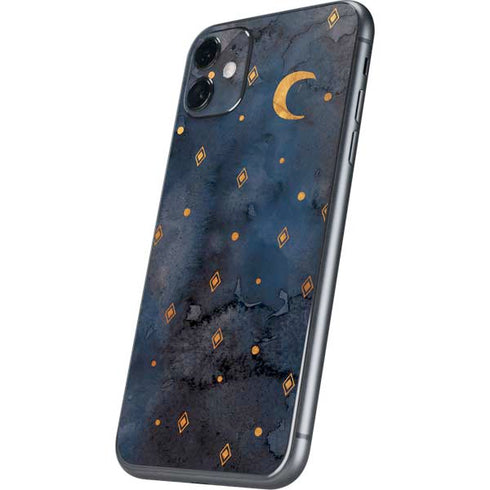 Moon and Stars iPhone 11 Skin