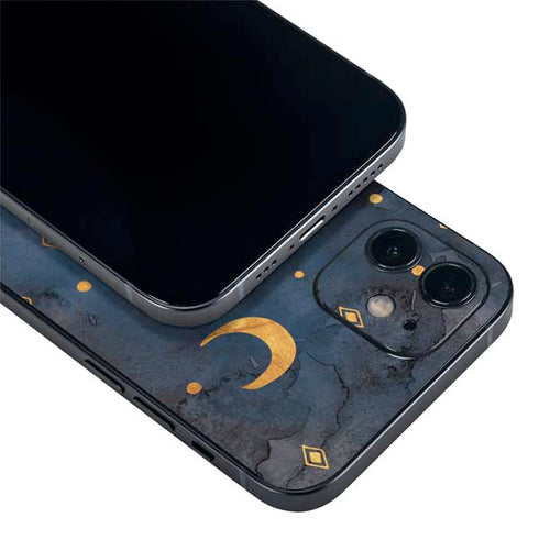 Moon and Stars iPhone 12 Mini Skin