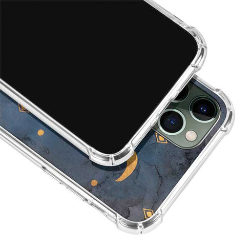 Moon and Stars iPhone 12 Pro Clear Case