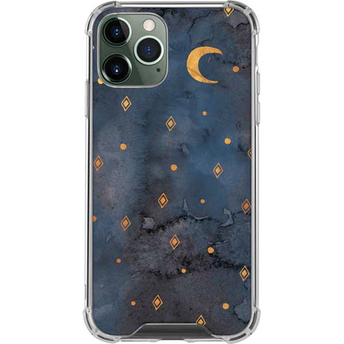 Moon and Stars iPhone 12 Pro Max Clear Case