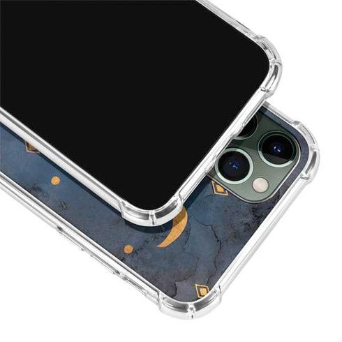 Moon and Stars iPhone 12 Pro Max Clear Case