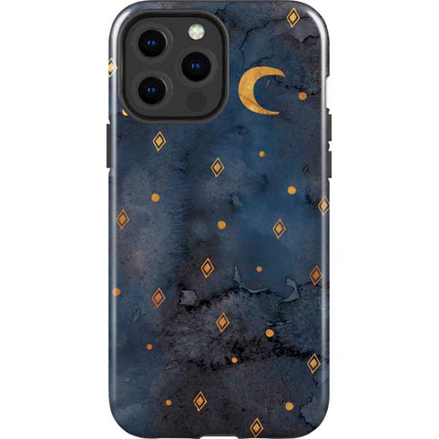 Moon and Stars iPhone 13 Pro Max Impact Case