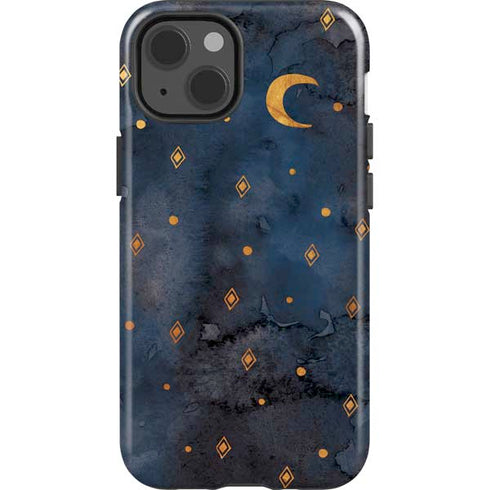 Moon and Stars iPhone 15 Impact Case