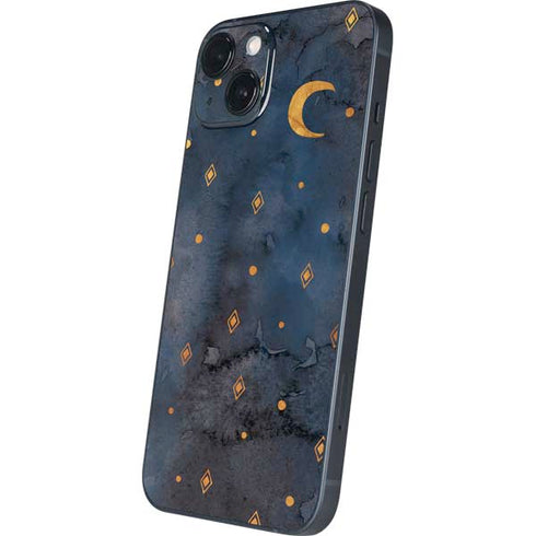 Moon and Stars iPhone 15 Plus Skin