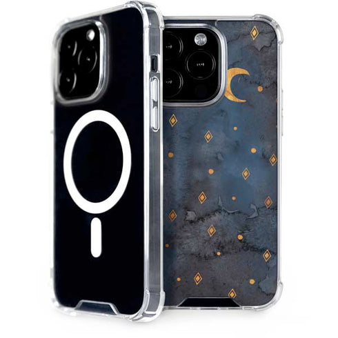 Moon and Stars iPhone 15 Pro MagSafe Case