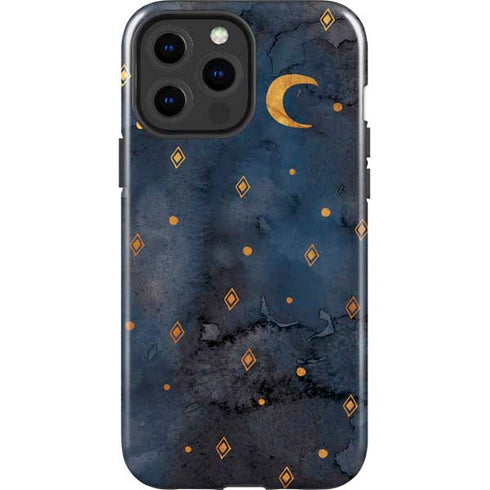 Moon and Stars iPhone 15 Pro Max Impact Case