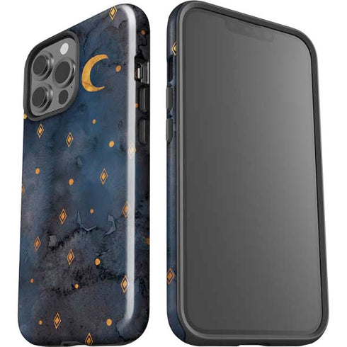 Moon and Stars iPhone 15 Pro Max Impact Case