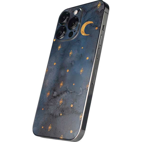 Moon and Stars iPhone 14 Pro Max Skin