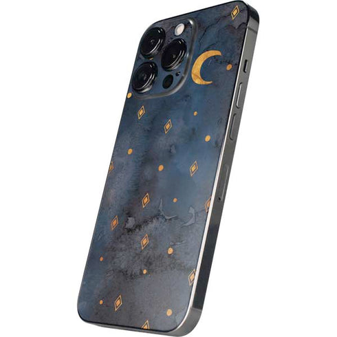 Moon and Stars iPhone 14 Pro Skin