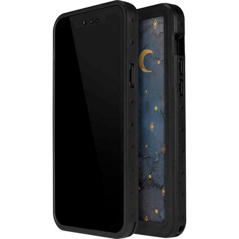 Moon and Stars iPhone 15 Plus Waterproof Case