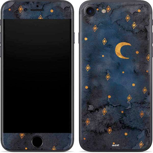Moon and Stars iPhone 7 Skin
