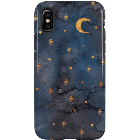 Moon and Stars iPhone X Pro Case