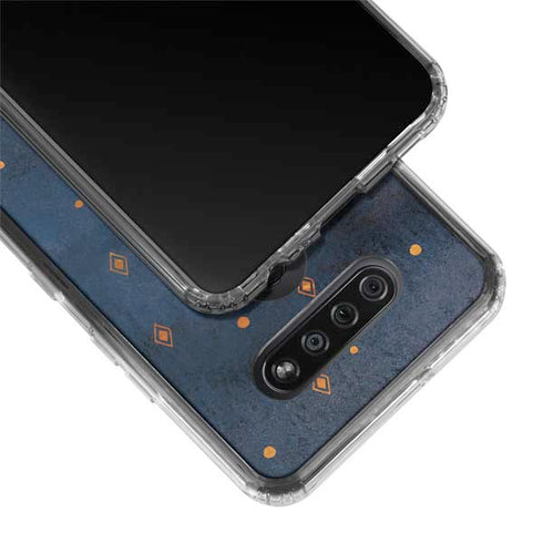 Moon and Stars LG K51/Q51 Clear Case
