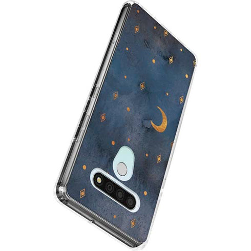 Moon and Stars LG Stylo 6 Clear Case
