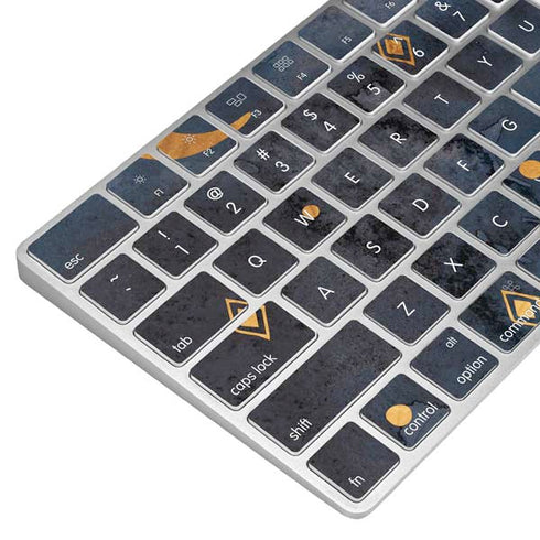 Moon and Stars Magic Keyboard Skin
