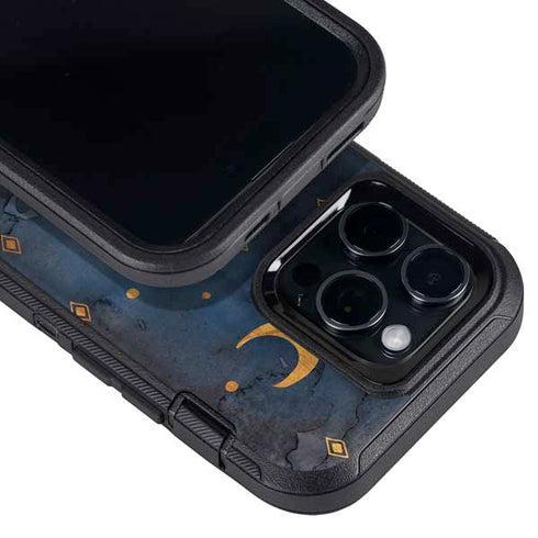 Moon and Stars Otterbox Defender iPhone Skin
