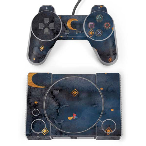 Moon and Stars PlayStation Classic Bundle Skin
