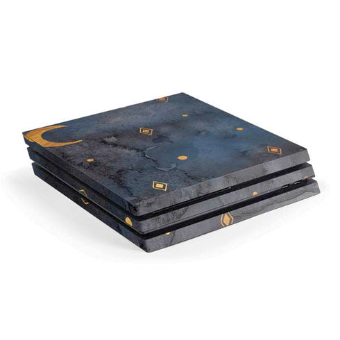 Moon and Stars PS4 Pro Console Skin