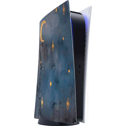 Moon and Stars PS5 Digital Edition Console Skin