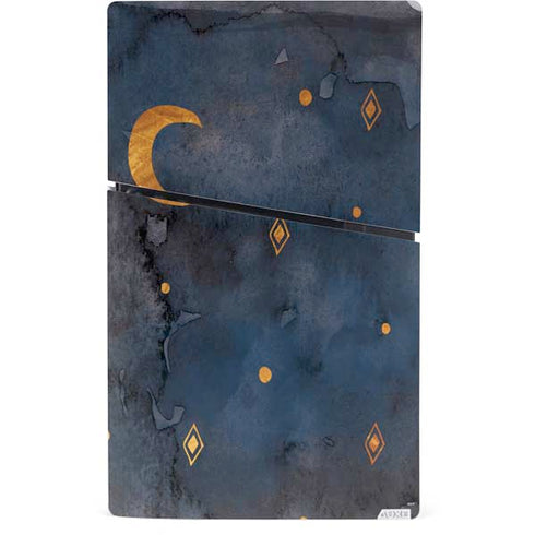 Moon and Stars PS5 Slim Digital Edition Bundle Skin